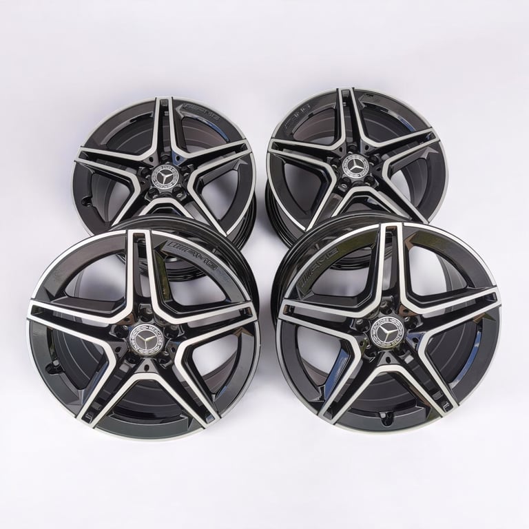 4x Alufelge 18 Zoll 7.5" 5x112 49ET A1774011500 Mercedes-Benz W176 W177 FEL3029160689ie