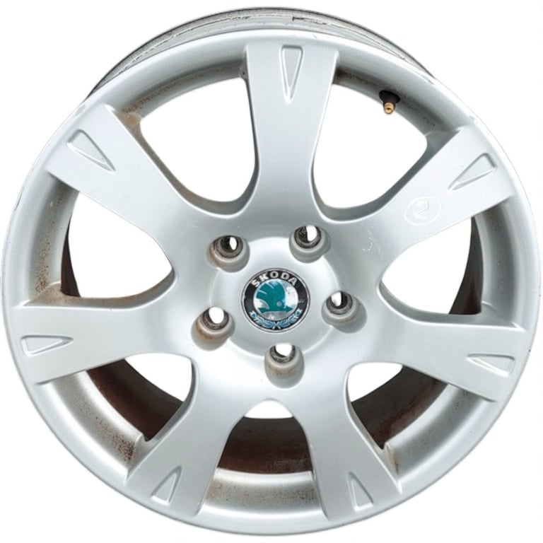 1x Alufelge 16 Zoll 6.5" 5x112 50ET IZ0601025A Skoda Octavia Ii Rim Wheel