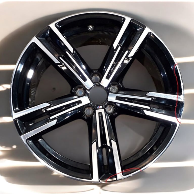 1x Alufelge 18 Zoll 7.5" 5x112 25ET Glanz 8746631 BMW G21 G22 G20 G23 G42