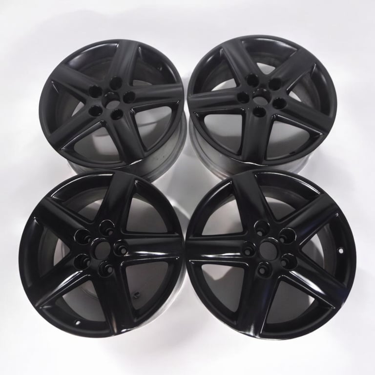 4x Alufelge 17 Zoll 7.5" 5x112 45ET Glanz Silber 4F0601025AF Audi C6 Rim Wheel FEL4096979397ja
