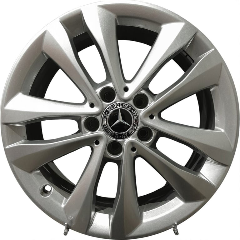 1x Alufelge 17 Zoll 7.0" 5x112 48 5ET A2054018000 Mercedes-Benz Rim Wheel