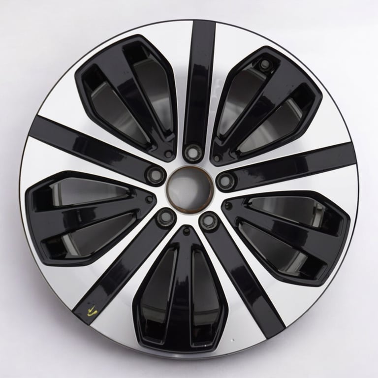 1x Alufelge 18 Zoll 8.0" 5x112 38ET Glanz A2534014600 Mercedes-Benz Glc