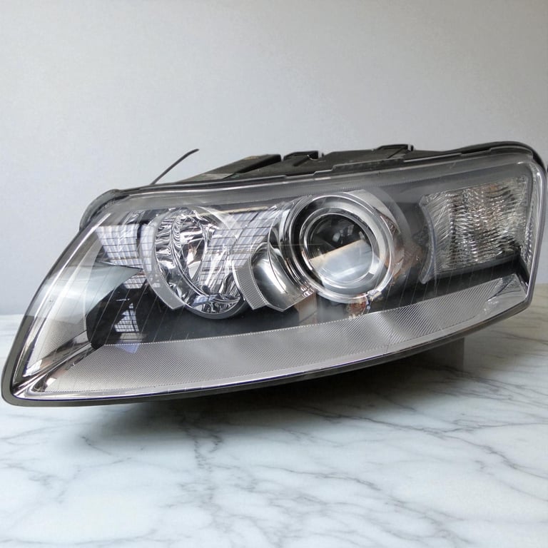 Frontscheinwerfer Audi A6 C6 Xenon Ein Stück (Rechts oder Links) Headlight