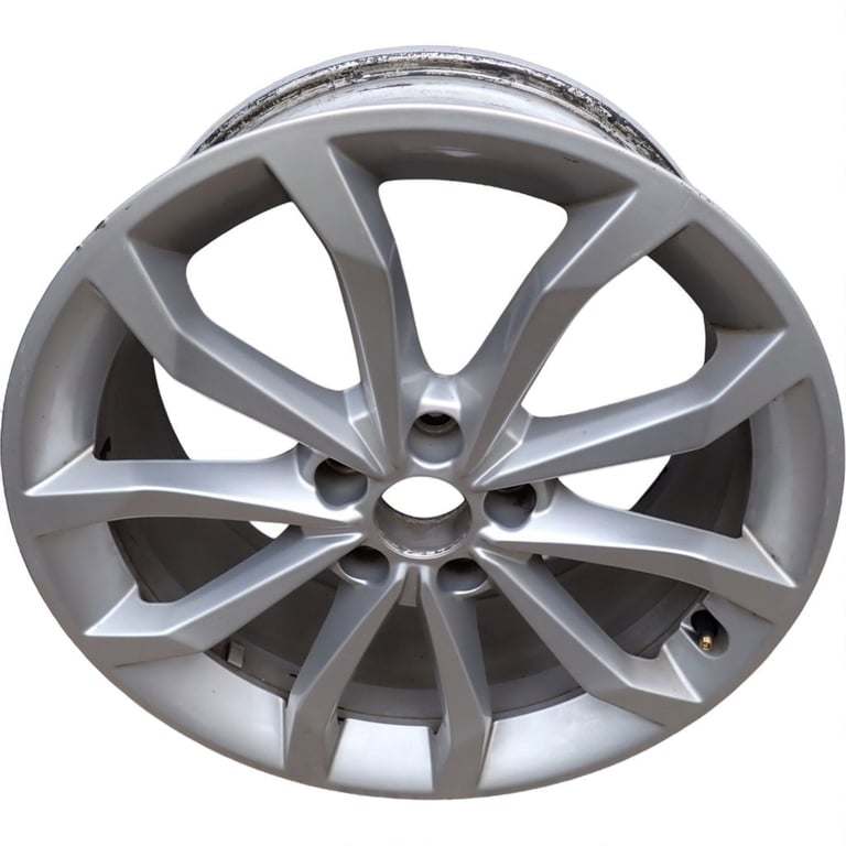 1x Alufelge 18 Zoll 8.0" 5x112 40ET Glanz Silber 8W0601025 Audi A4 B9 Rim Wheel FEL6931649083jw