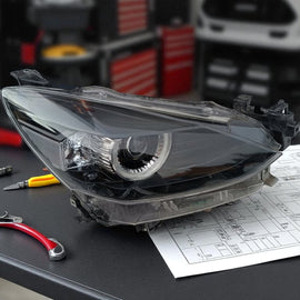 Frontscheinwerfer Mazda 2 D43N-51030 LED Rechts Scheinwerfer Headlight