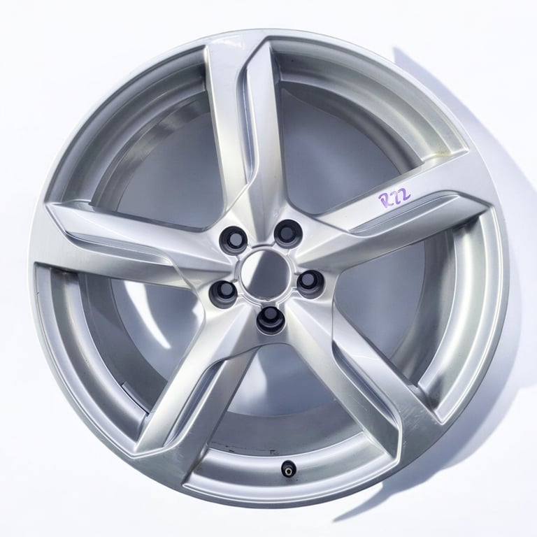 1x Alufelge 20 Zoll 8.5" 5x112 33ET Glanz Silber 8R0601025D Audi B8 Rim Wheel FEL6049197211un