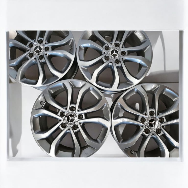 4x Alufelge 17 Zoll 7.0" 5x112 48 5ET A2054010200 Mercedes-Benz W205 Rim Wheel FEL8109283432db