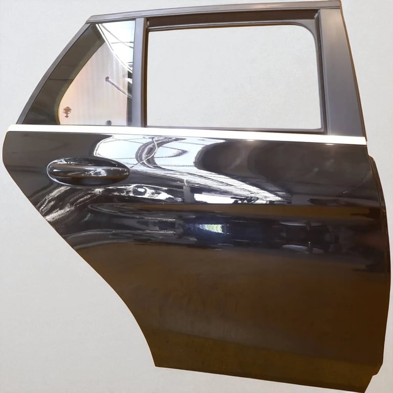 Tür Mercedes-Benz W205 PHS49446 Hinten Rechts Schwarz Door Porta Porte