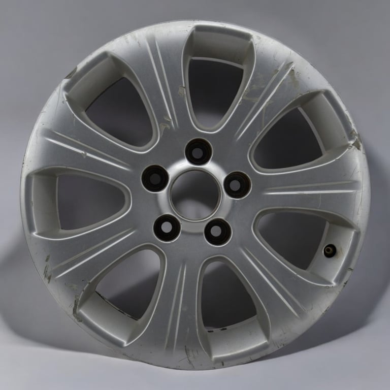 1x Alufelge 16 Zoll 7.0" 5x110 39ET Silber Opel Rim Wheel FEL8091686128my