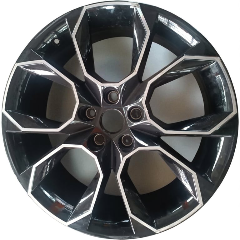 1x Alufelge 19 Zoll 7.5" 5x112 51ET Graphit 5E0601025 Skoda Octavia Rim Wheel