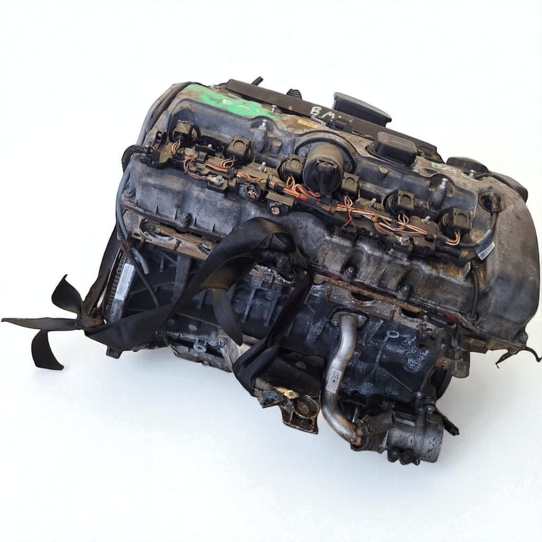 Motor BMW 5 E60 E61 N53B25 2.5 175PS 140kW 166TKm Benzin Engine Unkomplett