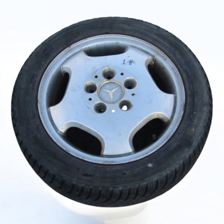 1x Alufelge 15 Zoll 5.5" 5x112 A1684011702 Mercedes-Benz W168 Rim Wheel