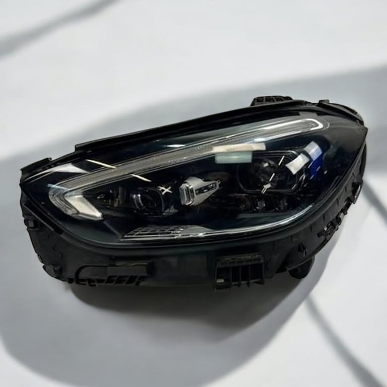 Frontscheinwerfer Mercedes-Benz W206 LE19A6438 Links Scheinwerfer Headlight SCH6545431291sd