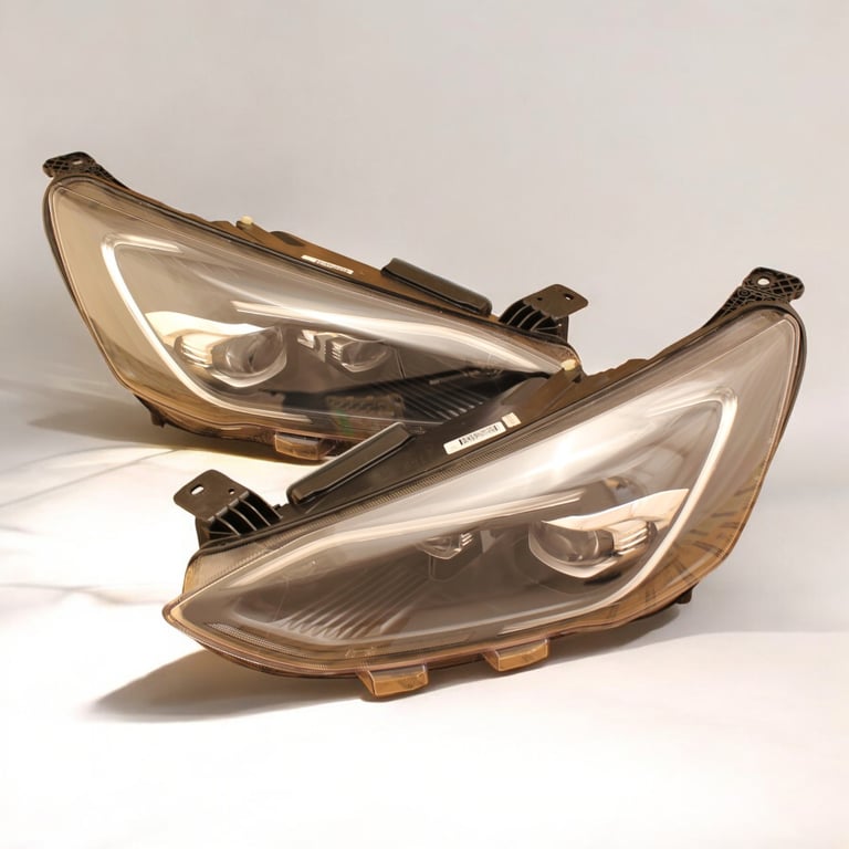 Frontscheinwerfer Ford Focus JX7B-13E016-AJ JX7B-13E017-AE Full LED Ein Satz SCH9918805116xp