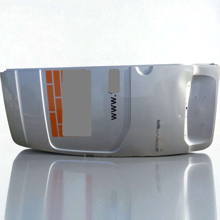 Tür Mercedes-Benz Sprinter Hinten Links Silber Door Porta Porte