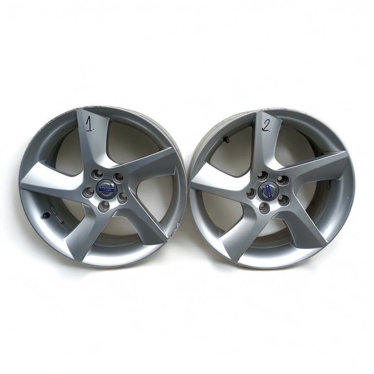 1x Alufelge 18 Zoll 8.0" 5x108 55ET Glanz Silber 30714023 Volvo S60 S80 FEL3913390840ki