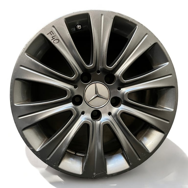 1x Alufelge 16 Zoll 8.0" 5x112 46ET Glanz Graphit A2124015802 Mercedes-Benz W212 FEL5548714980pb