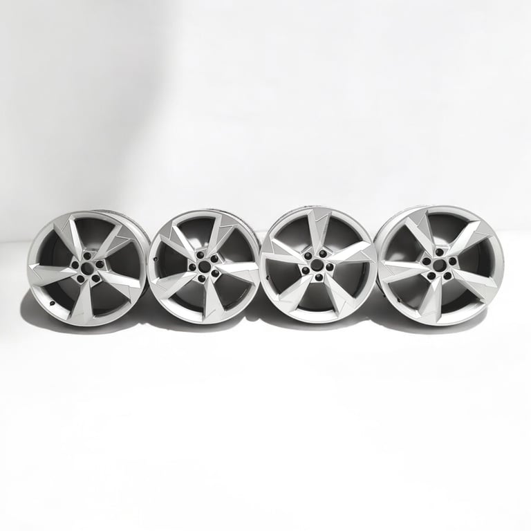4x Alufelge 19 Zoll 7.0" 5x112 43ET Glanz Silber 83A601025N Audi Q3 Rim Wheel FEL9344404563in