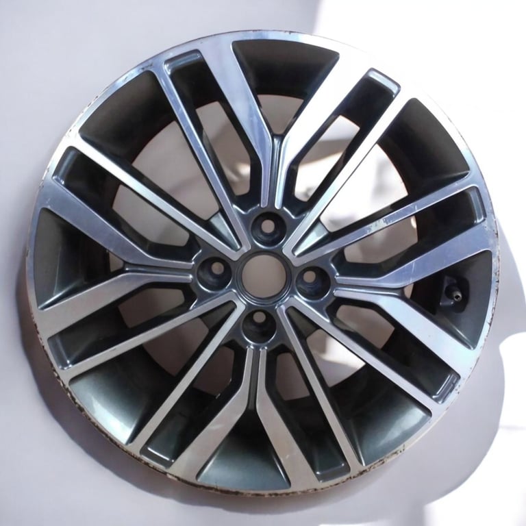 1x Alufelge 17 Zoll 6.5" 4x100 49ET Glanz 52910-H8600 Kia Stonic Mg Rim Wheel