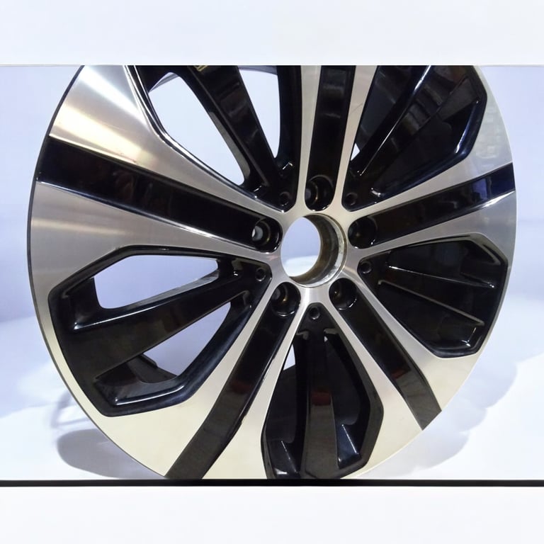 1x Alufelge 18 Zoll 8.0" 5x112 38ET Glanz A2534014600 Mercedes-Benz Glc FEL1830524933bm