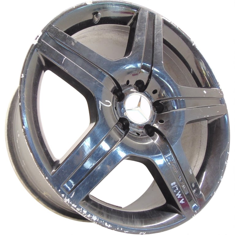 1x Alufelge 19 Zoll 9.5" 5x112 A1644011902 Mercedes-Benz W164 Rim Wheel FEL3020776091mq