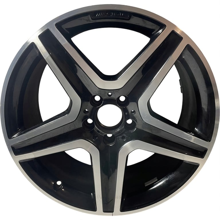 1x Alufelge 19 Zoll 8.0" 5x112 43ET Glanz Silber A1564010600 Mercedes-Benz FEL4408190162ai