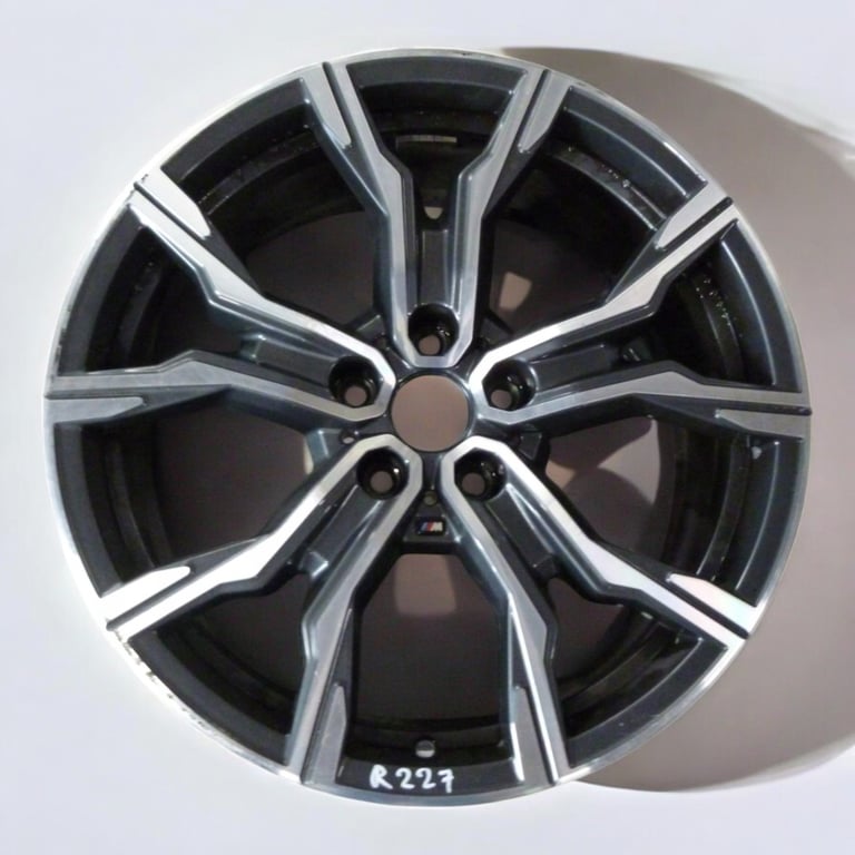 1x Alufelge 19 Zoll 8.0" 5x112 47ET Glanz Graphit 8092163 BMW F39 X1 F48 Mg FEL7067589450ln