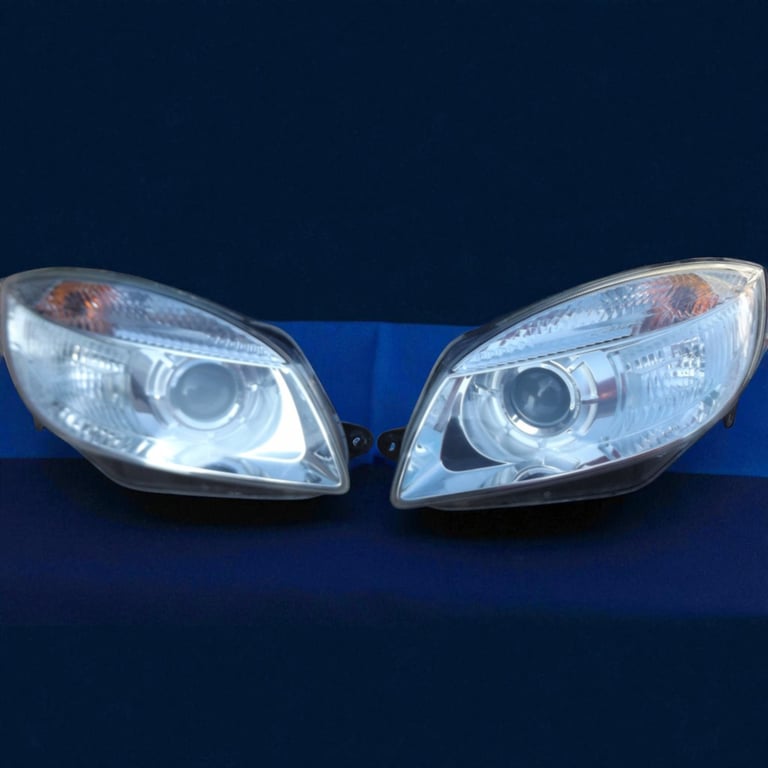 Frontscheinwerfer Skoda Fabia II 1EL24702505 Ein Satz Scheinwerfer Headlight SCH9931125885mp