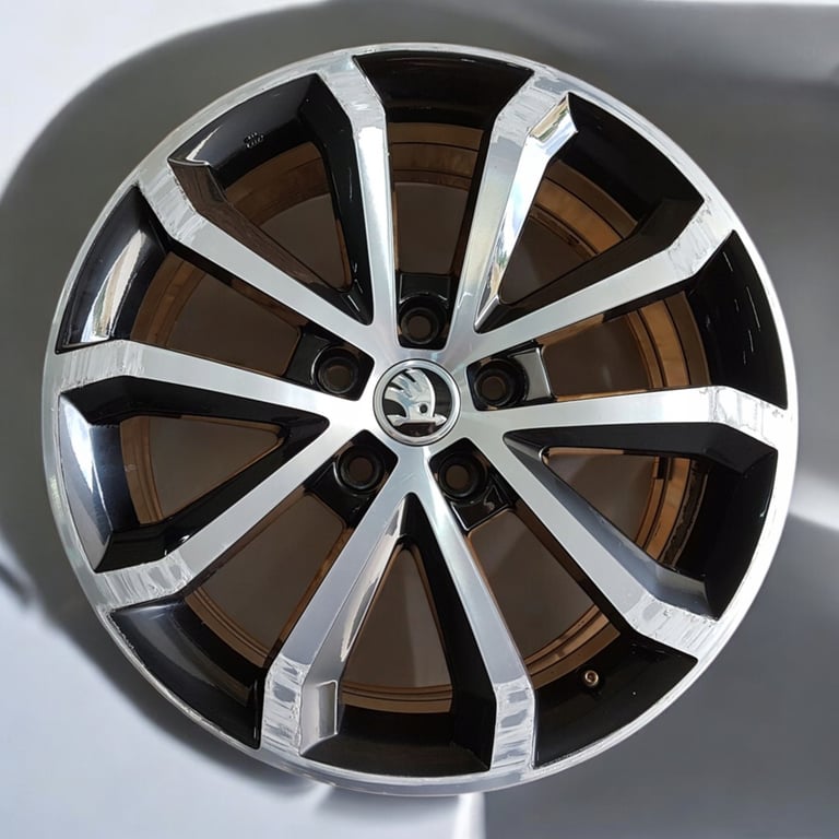 1x Alufelge 17 Zoll 7.0" 5x112 49ET Skoda Octavia Iii Rim Wheel
