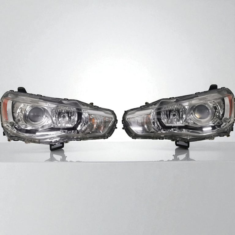 Frontscheinwerfer Mitsubishi Outlander II Xenon Ein Stück (Rechts oder Links)