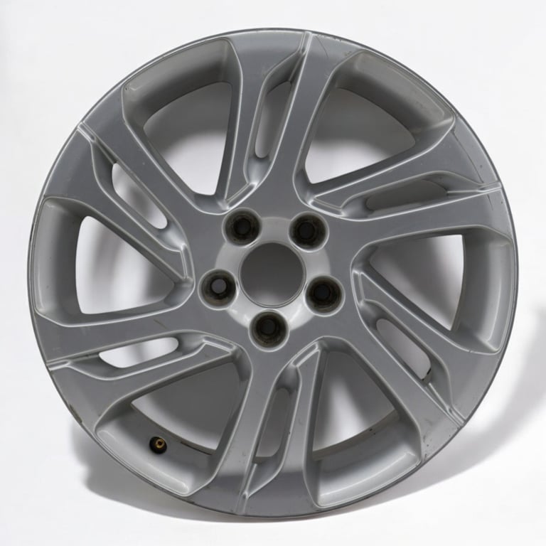 1x Alufelge 17 Zoll 7.5" 5x108 55ET Glanz Silber 31429693 Volvo Rim Wheel