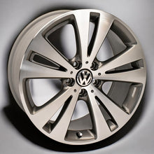 Load image into Gallery viewer, 4x Alufelge 18 Zoll 8.0&quot; 5x112 44ET Glanz Graphit 3C0601025 Mg Passat Rim Wheel