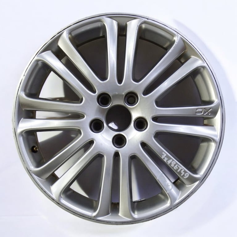 1x Alufelge 18 Zoll 7.0" 5x108 49ET Glanz Silber Volvo Rim Wheel FEL7948998905bo