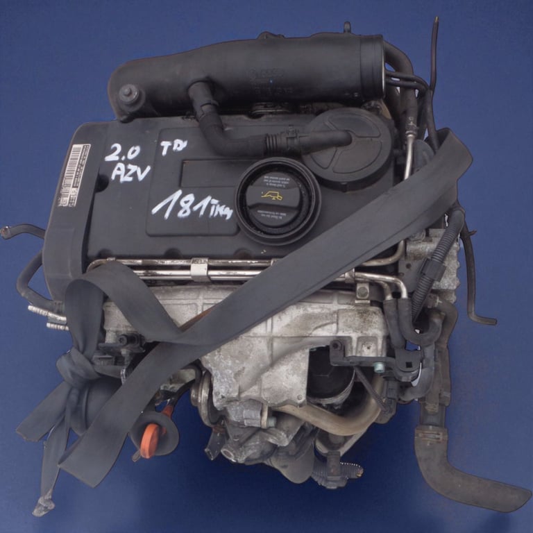 Motor Skoda VW AZV 2.0 TDI 136PS 100kW 181TKm Diesel Engine Komplett MOT5018319643bs
