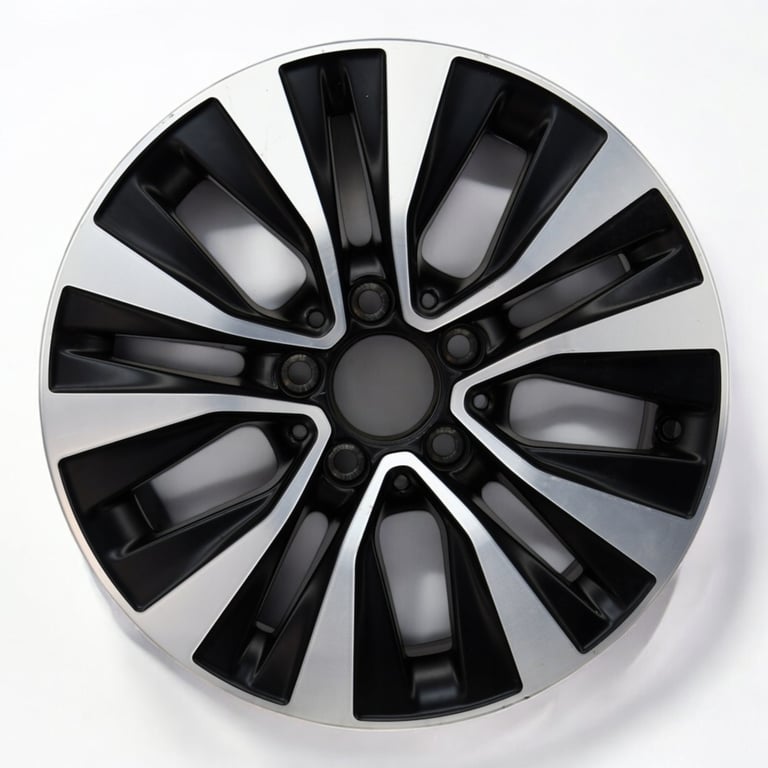 1x Alufelge 16 Zoll 6.5" 5x112 44ET Matt Schwarz A1774010000 Mercedes-Benz FEL4975582284bk