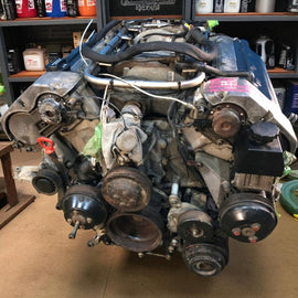 Motor Mercedes-Benz W140 119980 5.0 320PS 235kW 181TKm Benzin Engine Komplett