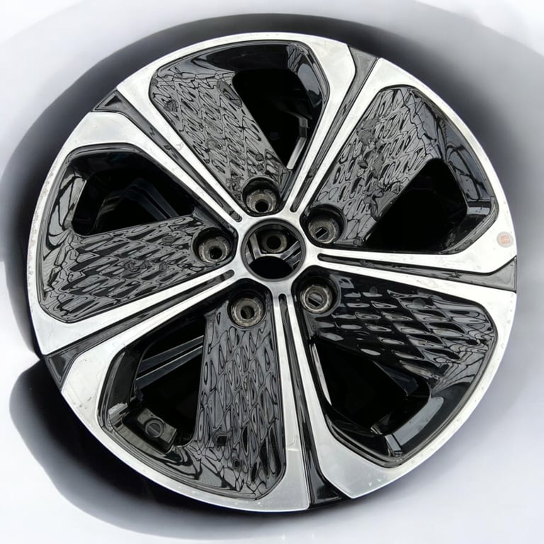 1x Alufelge 16 Zoll 6.5" 5x114.3 40ET 52910-CR200 Kia Rim Wheel