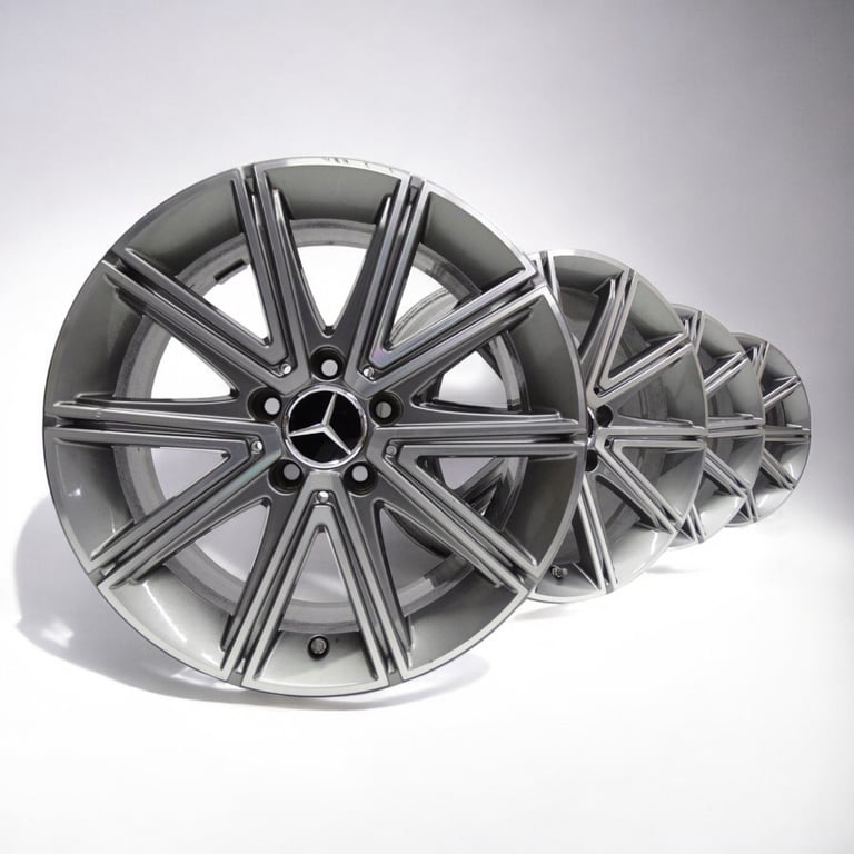 4x Alufelge 17 Zoll 7.5" 5x112 42ET A1724011402 Mercedes-Benz Slk R172 Rim Wheel FEL2510928229gh