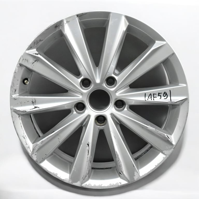 1x Alufelge 17 Zoll 7.5" 5x112 47ET Glanz Silber 1Q0601025B VW Passat Rim Wheel FEL2948734113fd