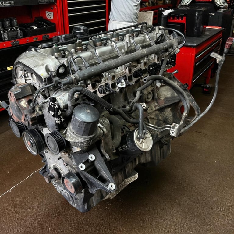 Motor Mercedes-Benz W211 648961 3.2 CDI 204PS 290TKm Diesel Engine Komplett