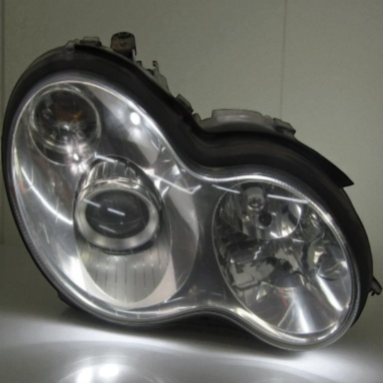 Frontscheinwerfer Mercedes-Benz W203 A2038201859 Rechts Scheinwerfer Headlight SCH3363526965bb