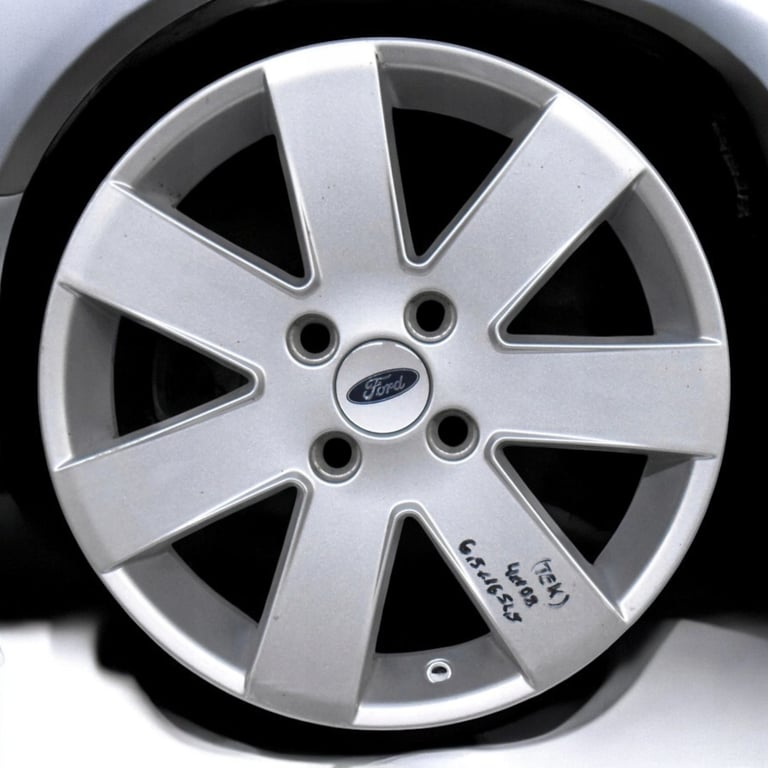 1x Alufelge 17 Zoll 7.0" 4x108 49ET Glanz Silber 2S4J-AA Ford Focus Rim Wheel