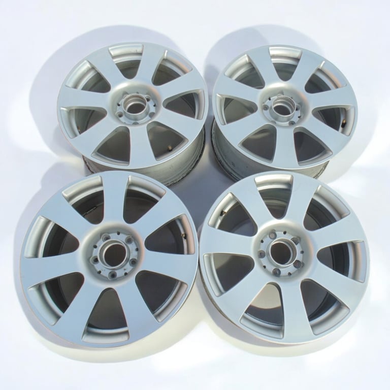 4x Alufelge 17 Zoll 8.0" 5x112 43ET Glanz Silber A2214010202 Mercedes-Benz W221 FEL1804694399la