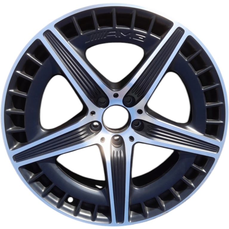 1x Alufelge 20 Zoll 9.5" 5x112 52ET A2954012700 Mercedes-Benz Amg Eqe Rim Wheel