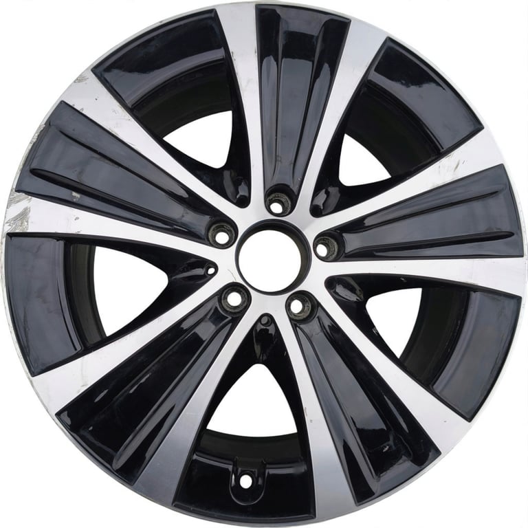 1x Alufelge 18 Zoll 7.0" 5x112 43ET A2134013700 Mercedes-Benz Rim Wheel