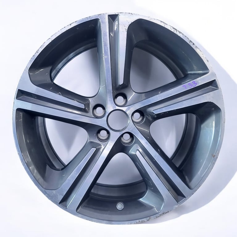 1x Alufelge 18 Zoll 8.0" 5x108 45ET GX6M-1007-BB KX6M-1007-AA Jaguar E-Pace