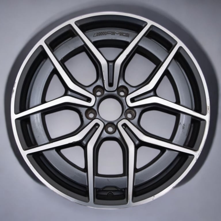 1x Alufelge 19 Zoll 8.0" 5x112 43ET A2134016500 Mercedes-Benz Amg Rim Wheel FEL2737723158gn