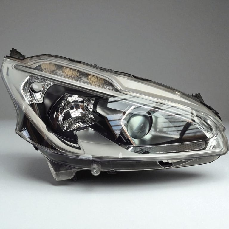 Frontscheinwerfer Peugeot 208 I 9810805880 Rechts Scheinwerfer Headlight SCH1447347329co