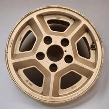 Laden Sie das Bild in den Galerie-Viewer, 1x Alufelge 14 Zoll 6.0&quot; 5x120 49ET Glanz Silber 90051665 Opel Ascona Rim Wheel