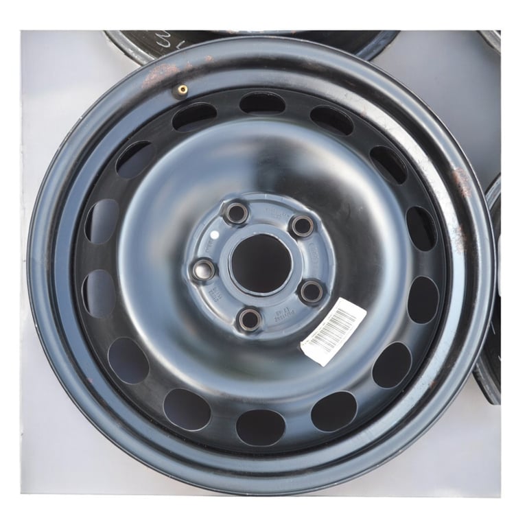 1x Alufelge 16 Zoll 6.5" 5x112 43ET Glanz Schwarz 8V0601027 Audi Rim Wheel